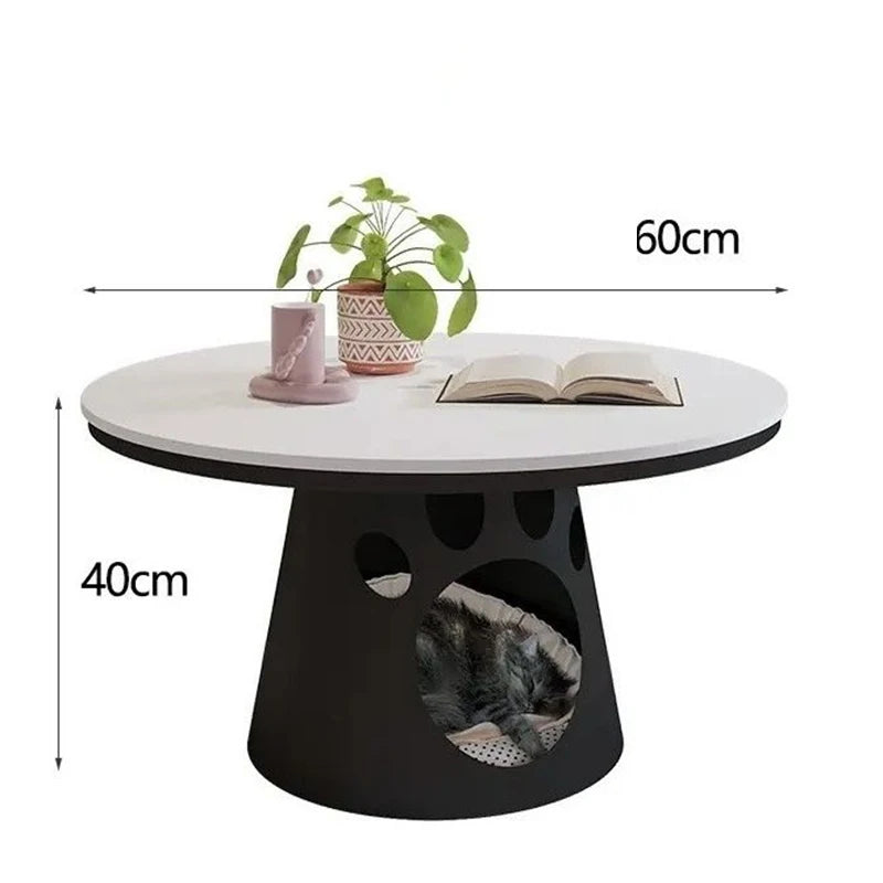 Pet Nest Coffee Table Luxury Modern Living Room Tee Table Creative Design Tables Nordic Interior Furniture Tables Art Decoration