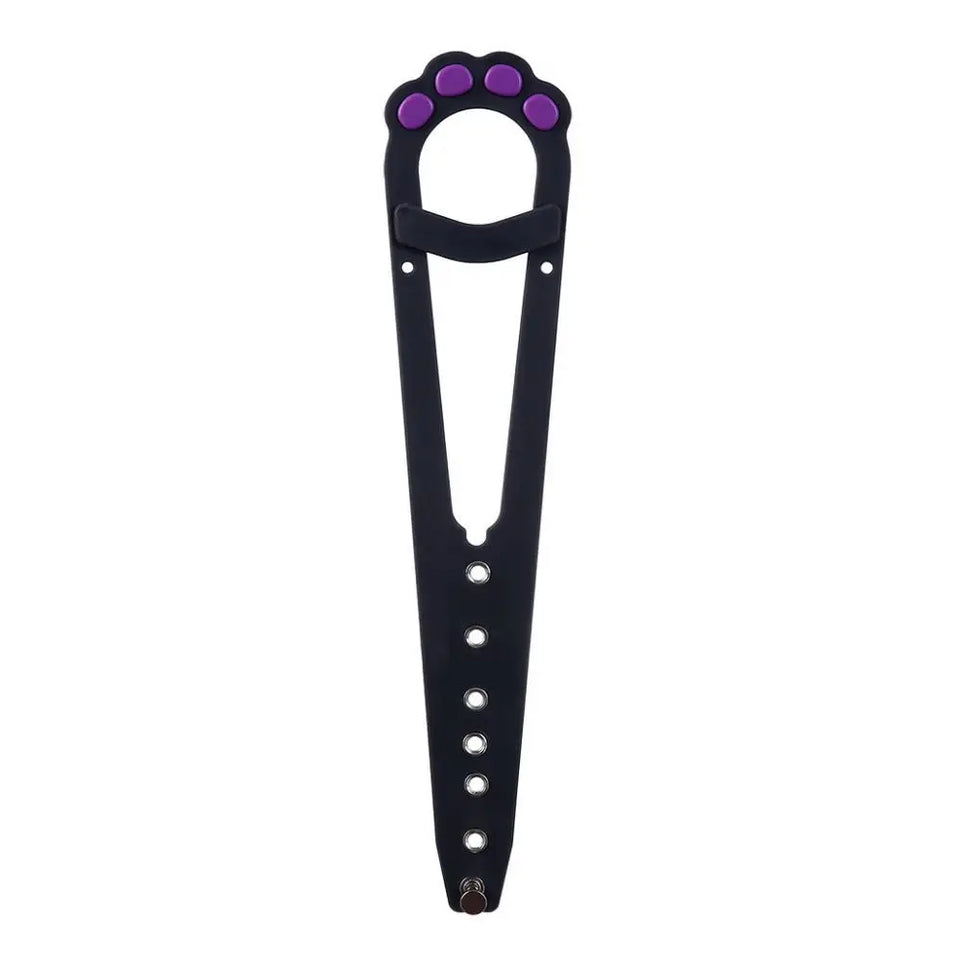 Pet Accessories ABS Cat Door Holder Adjustable Flex Pet Door Closer Dog Door Strap Black Flex-Door Strap Home
