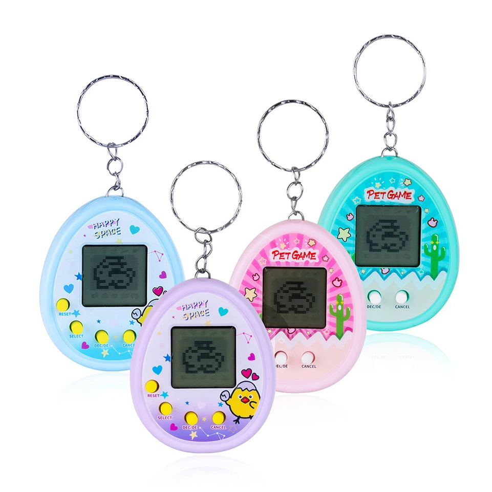 Interactive 3D Virtual Pet Toy - Collector's Edition - Aqua Blue | Perfect Gift for Holidays & Gamers