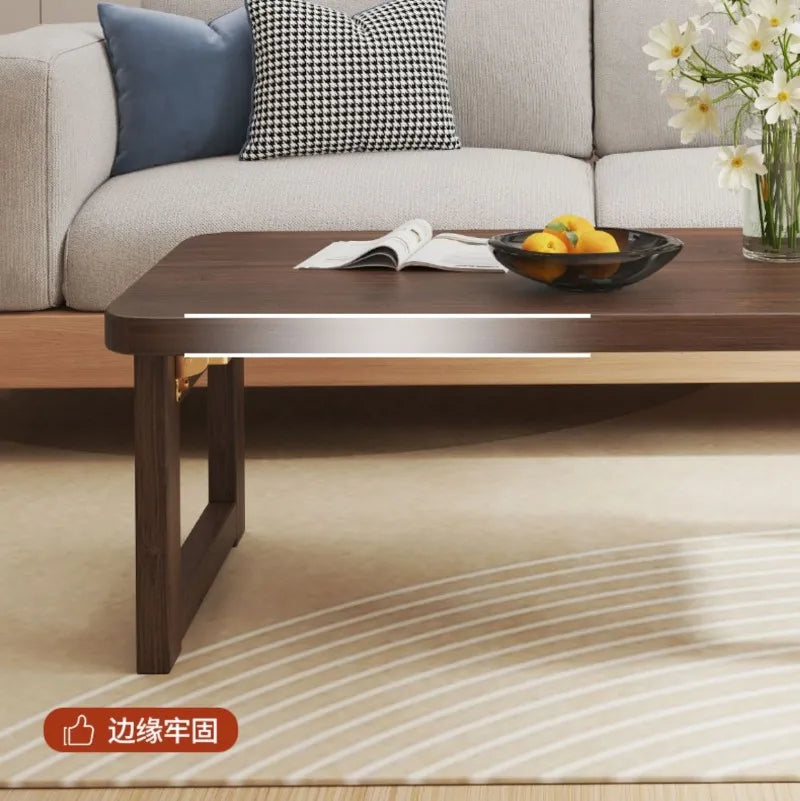 Folding End Table Family Living Room Small Coffee Table Bedroom Low Side Table Balcony Window Simple Multifunction Furniture