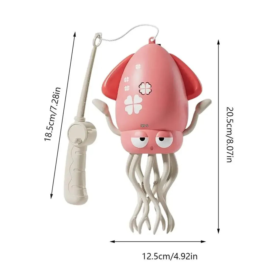 Interactive Dancing Octopus Kid Electronic Pet Toy Cartoon Moving Education Toddler Gift - Fun Developmental Play for Kids