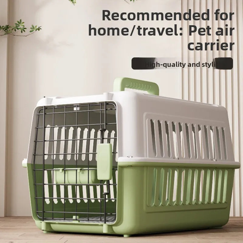Portable Pet Travel Cage  Carrier Medium Small Dog ip Bag Portable Outing Cage Pet Supplies Dog Cage