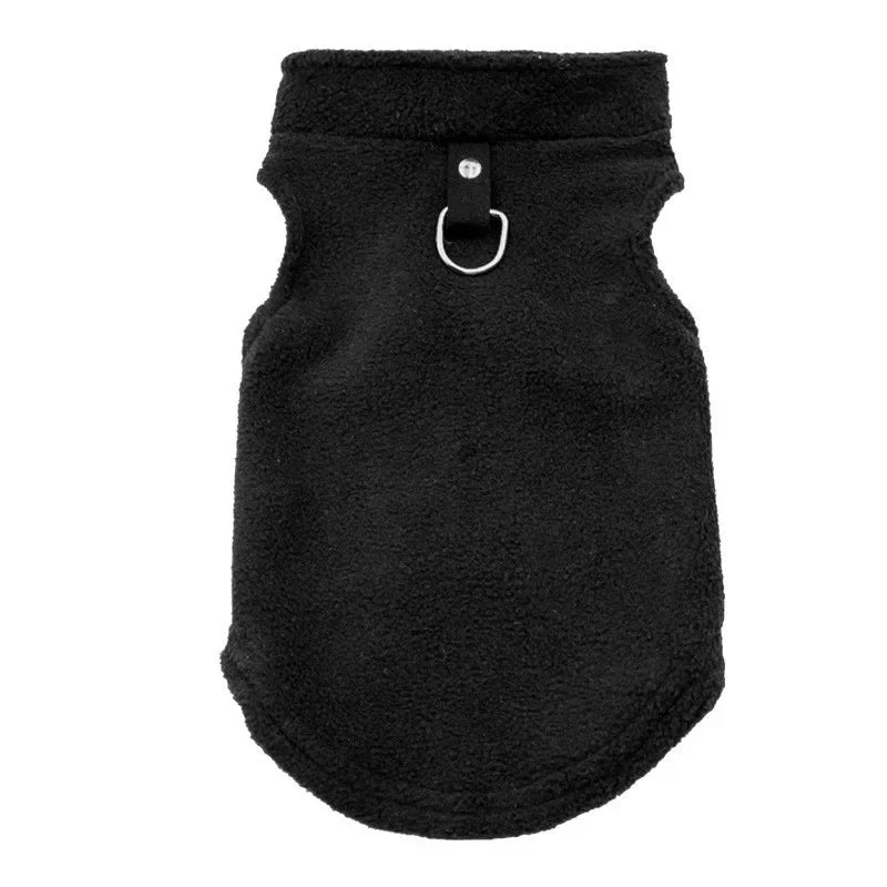 Fashion Dog Clothing Autumn and Winter Small Pet Clothes Thickening Warm Solid Color Two-Feet Hooded Weater Casual Pet Products