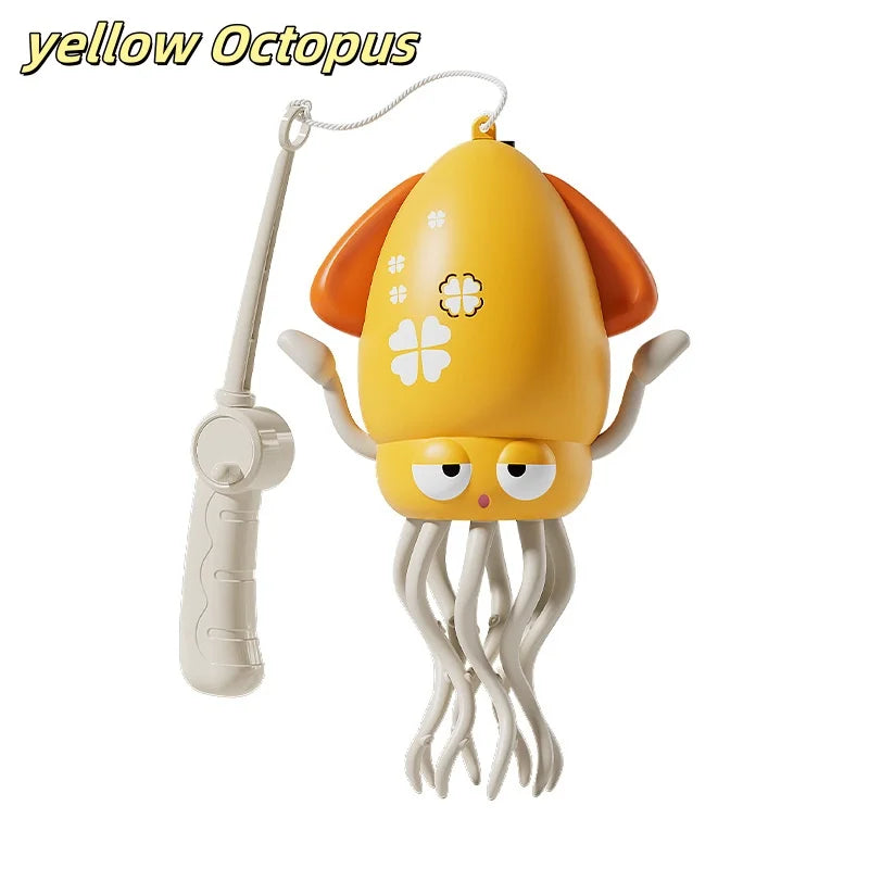 Interactive Dancing Octopus Kid Electronic Pet Toy Cartoon Moving Education Toddler Gift - Fun Developmental Play for Kids
