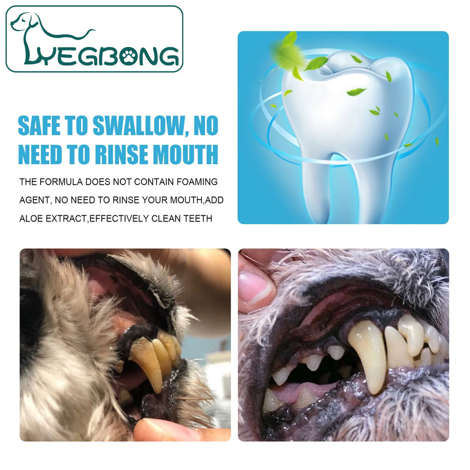Pet Toothpaste Cats Dogs Cleaning Products Pet Oral Gum Care Cleaning Toothpaste Prevent Teeth Calculus Cats Edible Toothpaste