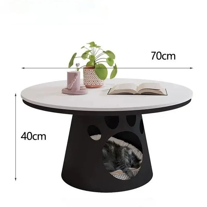 Pet Nest Coffee Table Luxury Modern Living Room Tee Table Creative Design Tables Nordic Interior Furniture Tables Art Decoration