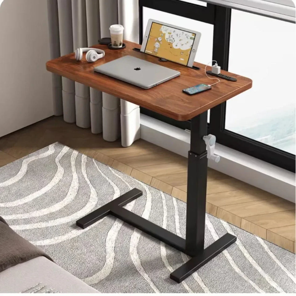 Mobile Bedside Table Household Office Desk Bedroom Folding Tables Portable Minimalist Folding Portable Workbench Learning Desk