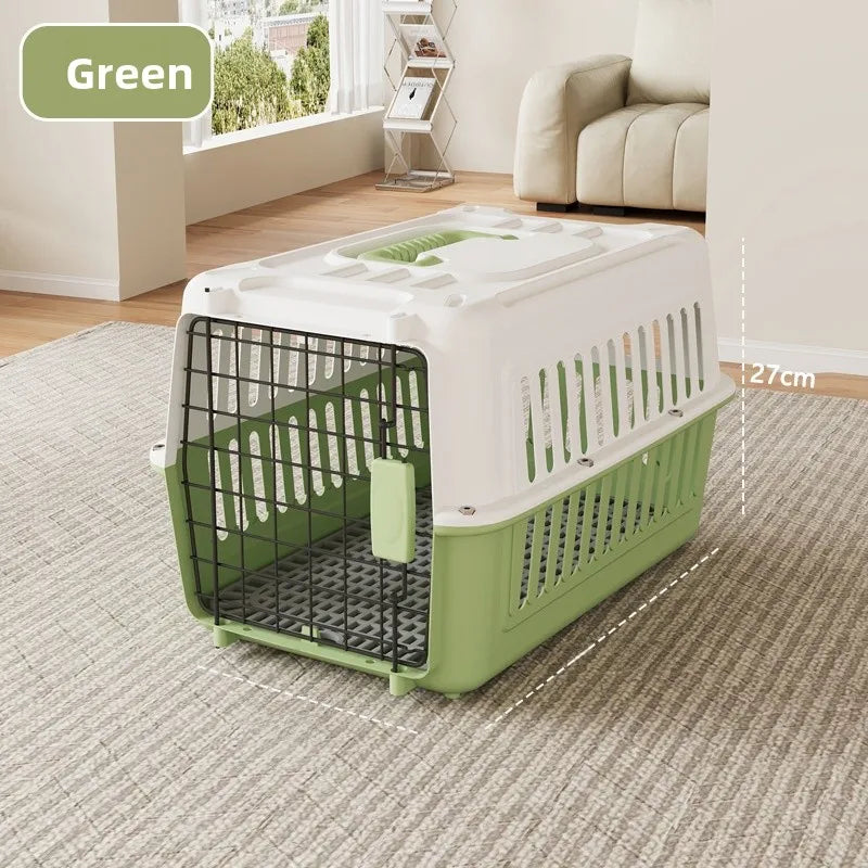 Portable Pet Travel Cage  Carrier Medium Small Dog ip Bag Portable Outing Cage Pet Supplies Dog Cage